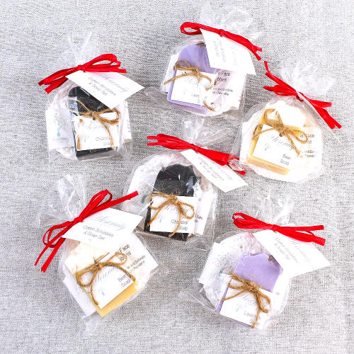 Guest Soap and Scrubbie Sampler Set (40g)