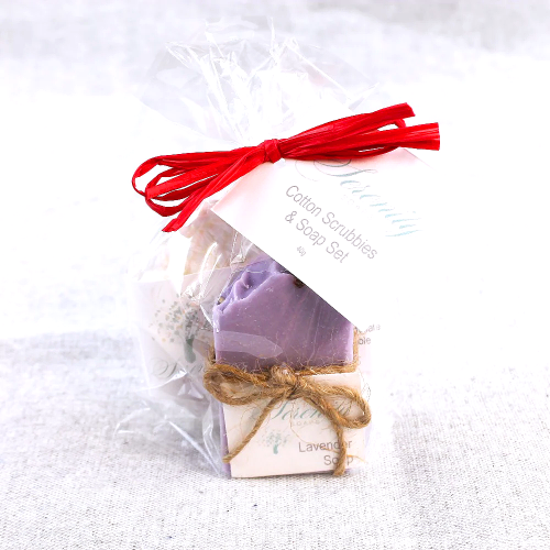 Guest Soap and Scrubbie Sampler Set (40g)