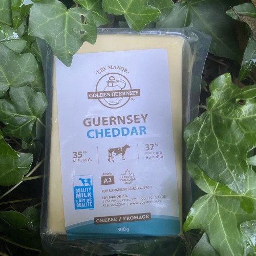 Cheese - Eby Manor - Golden Guernsey - Cheddar