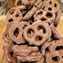 Milk Chocolate Covered Pretzels -  per lb.