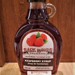 Local Homemade Fruit Syrups - 4 flavors