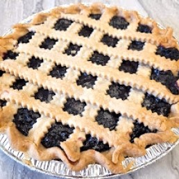 Homemade Blueberry Pie