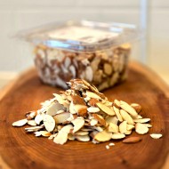 Unblanched Raw Almond Slices - per lb