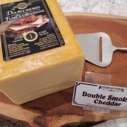Fresh Cut Double Smoked Old Cheddar - per lb
